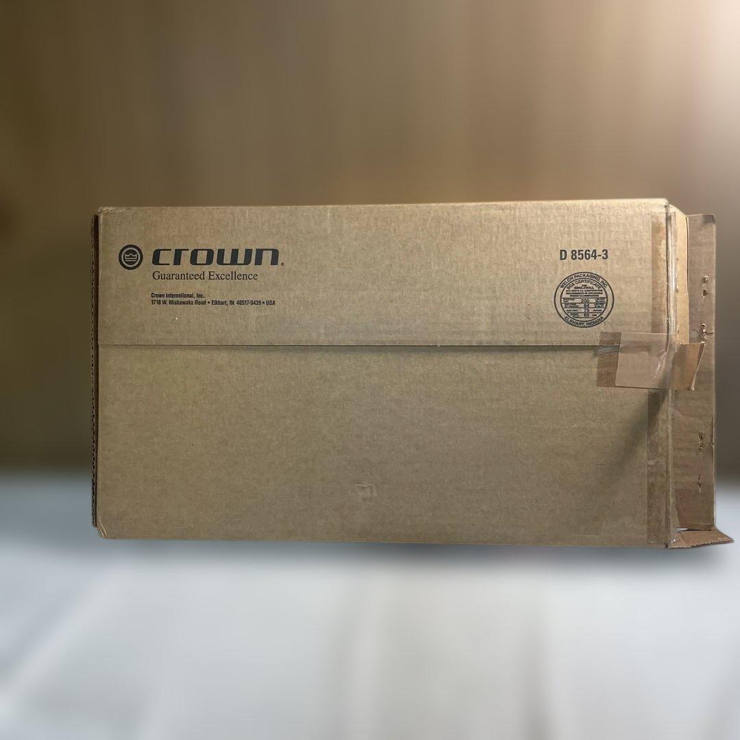 【動作未確認】Crown D-75A ヴィンテージパワーアンプ 海外プラグ仕様