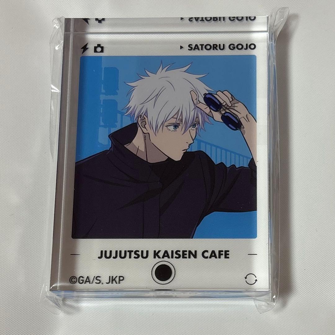 呪術廻戦カフェ2025 五条悟 アクリルブロック 渋谷事変 カフェ