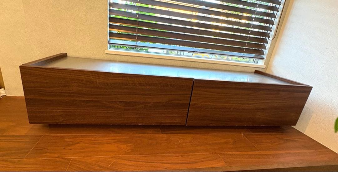 【LOWYA】幅140cm 日本製 ステンレス天板 ローボード テレビ台