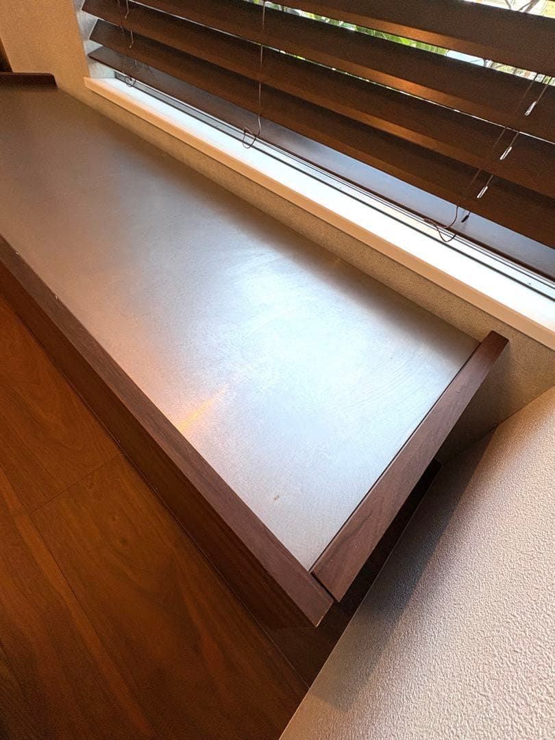 【LOWYA】幅140cm 日本製 ステンレス天板 ローボード テレビ台