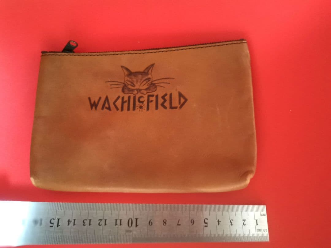 WACHIFIELD レザー ポーチ &ヘアゴム 2点セット猫のダヤン昭和