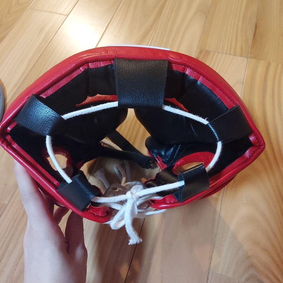 専用です!!値下げ↓winning ヘッドギア ヘッドガード 赤M