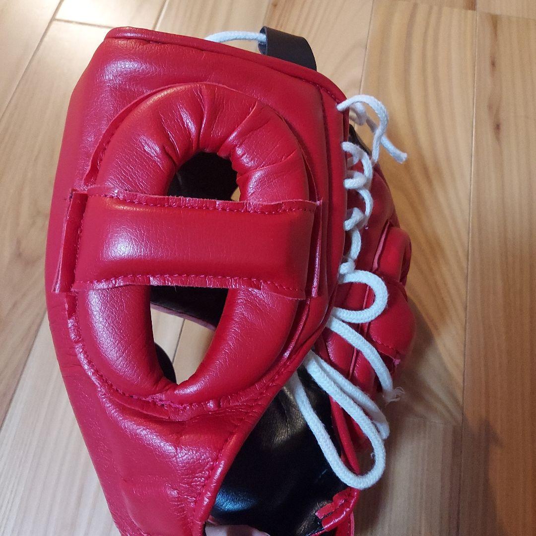 専用です!!値下げ↓winning ヘッドギア ヘッドガード 赤M