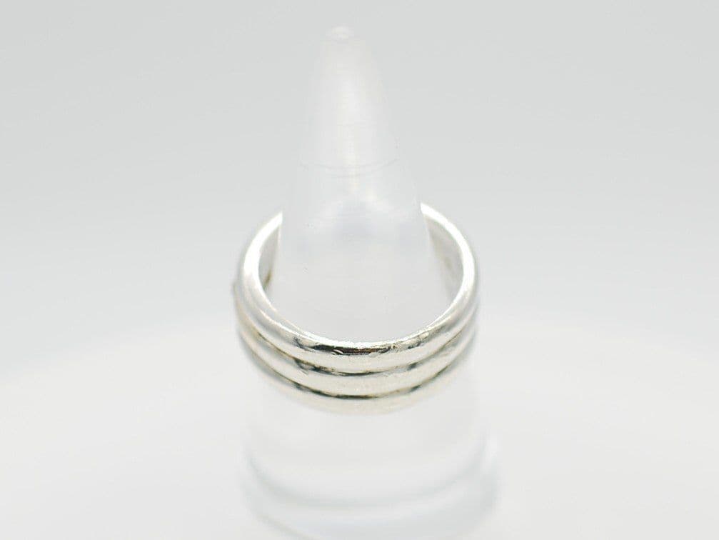 スタージュエリーSTARJEWELRYコンビリング指輪12号金K10　AG925