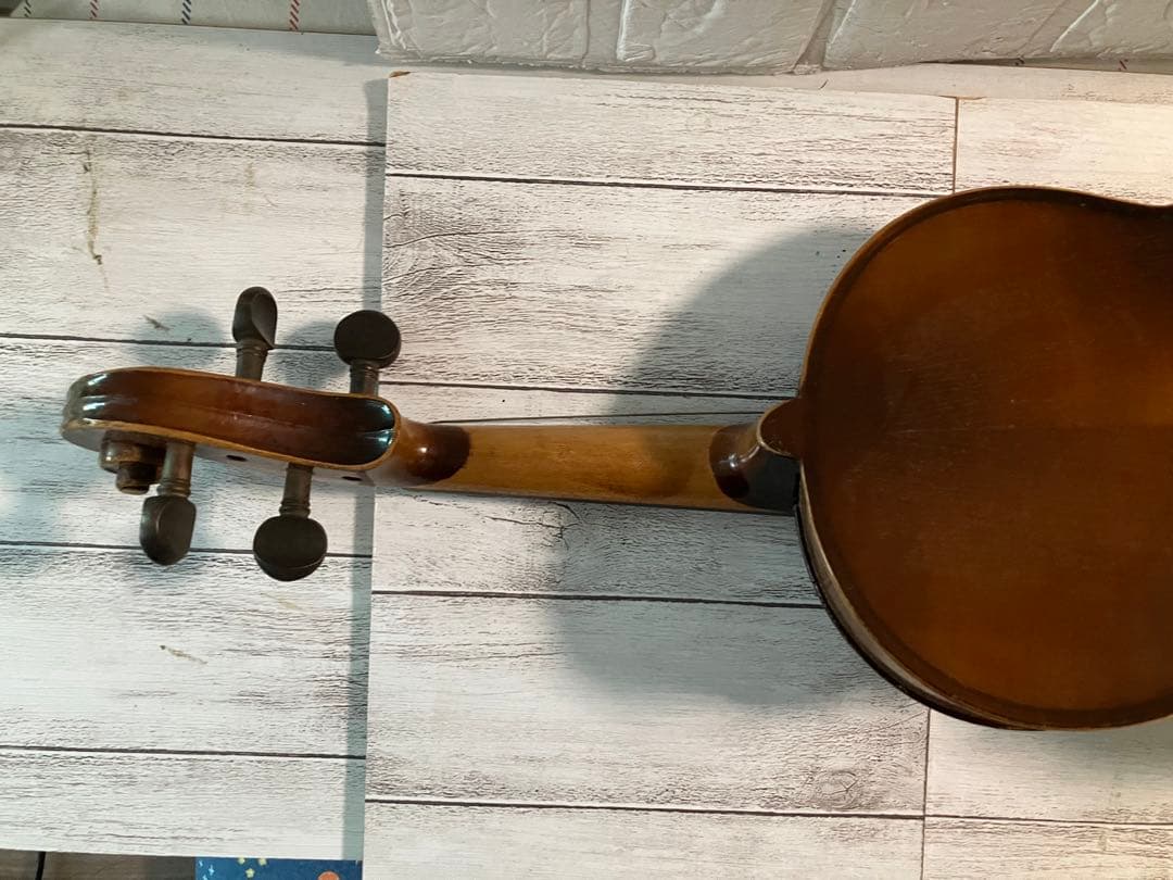 木製ブラウンバイオリン本体