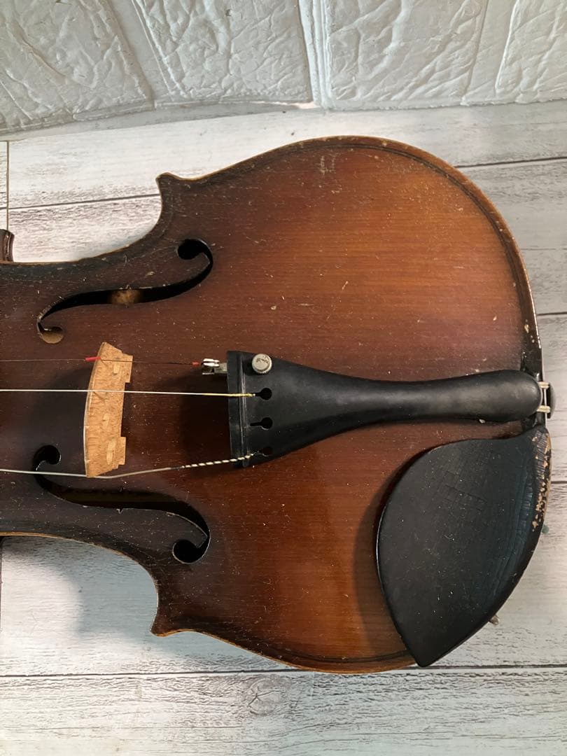 木製ブラウンバイオリン本体