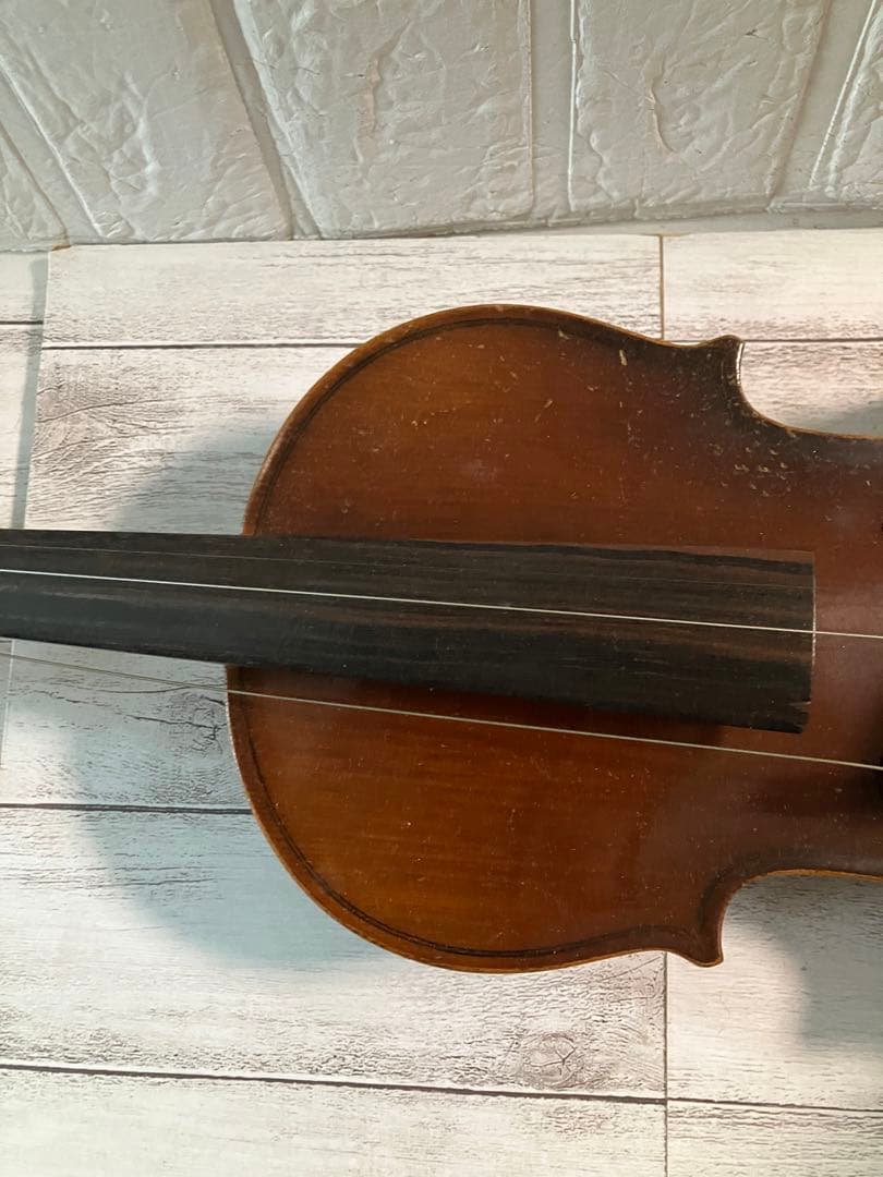 木製ブラウンバイオリン本体