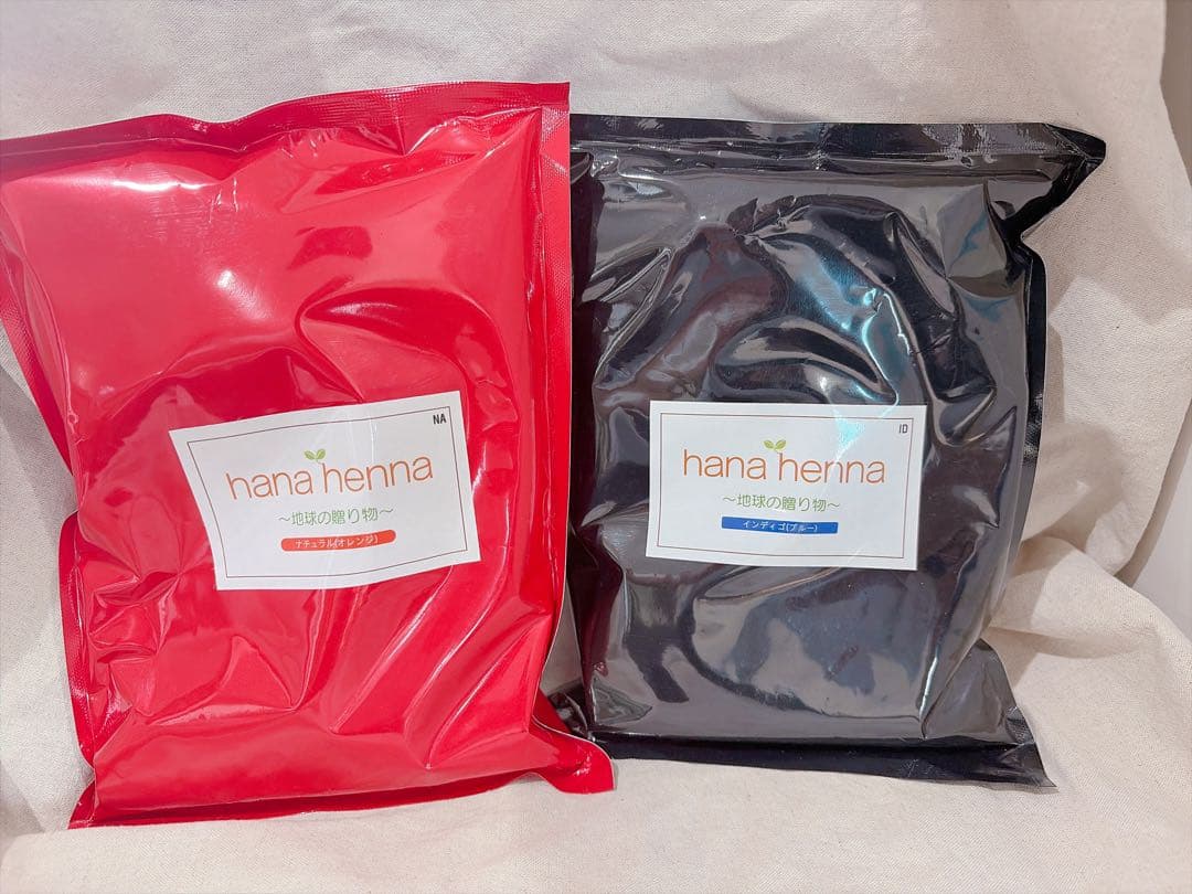 ハナヘナ ナチュラル　インディゴ　500g セット