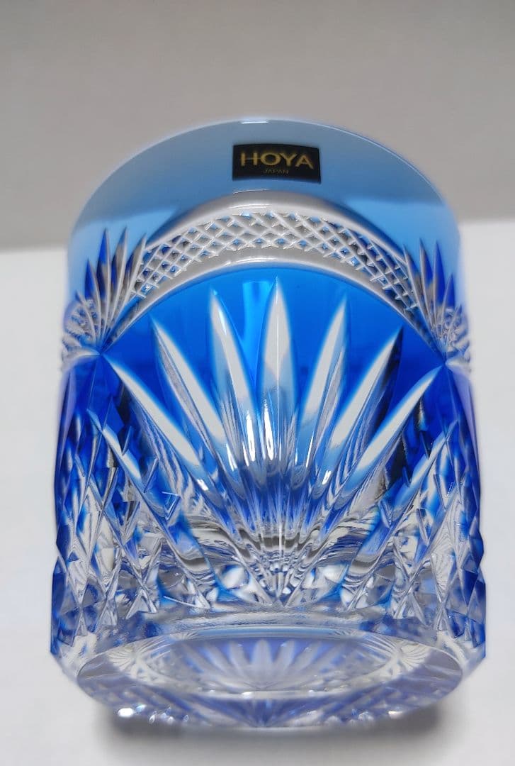希少品☆HOYA ホヤクリスタル オンザロックグラス（切子、江戸切子、薩摩切子）