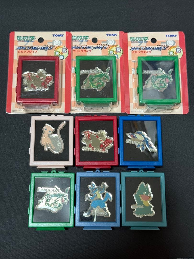 ポケットモンスター メタルアート 9個セット