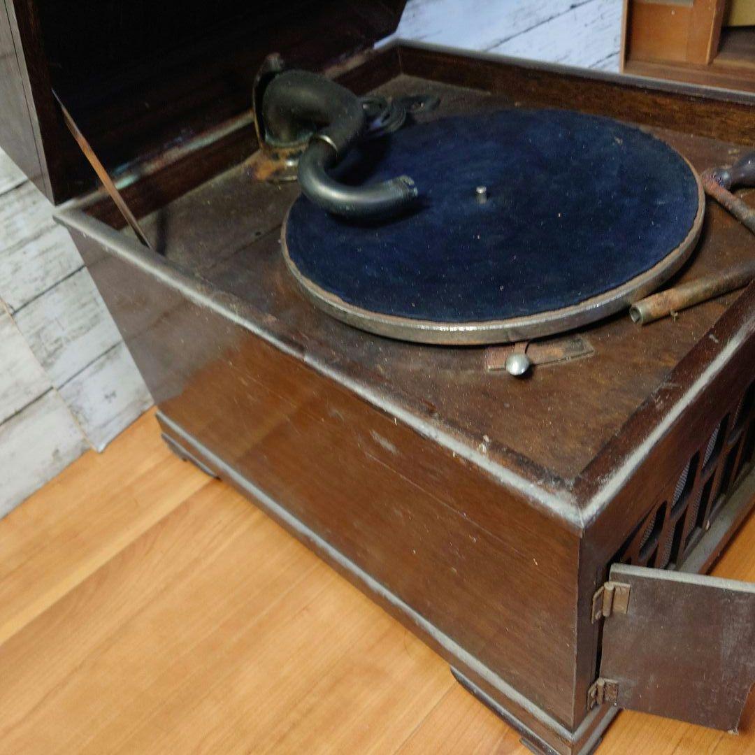 アンティク　ＫＩＮＧＤＯＭ 蓄音機　REGID TERED-TRADE MARK