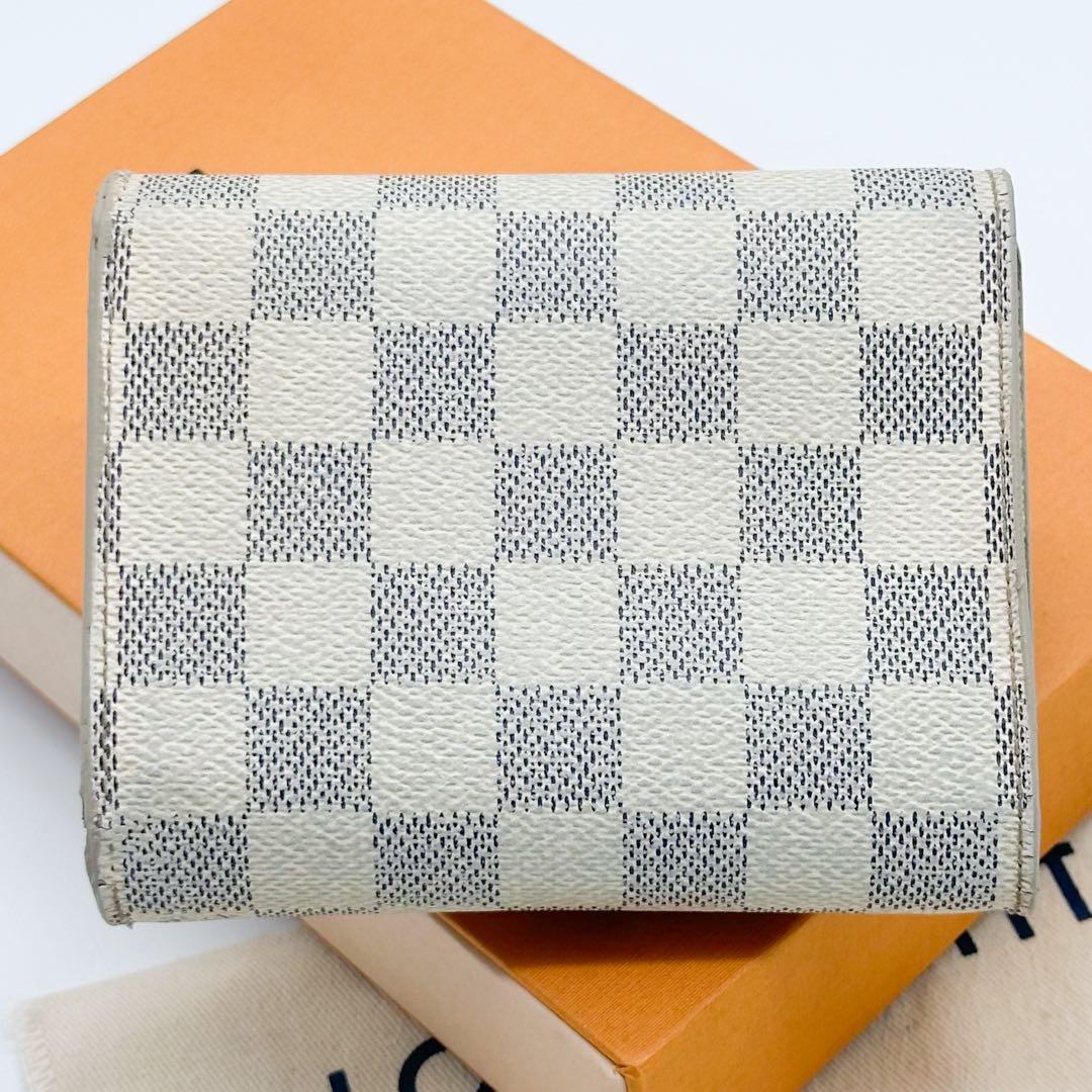 ルイヴィトン ポルトフォイユ ジョイ ダミエ アズール　コンパクト スモール