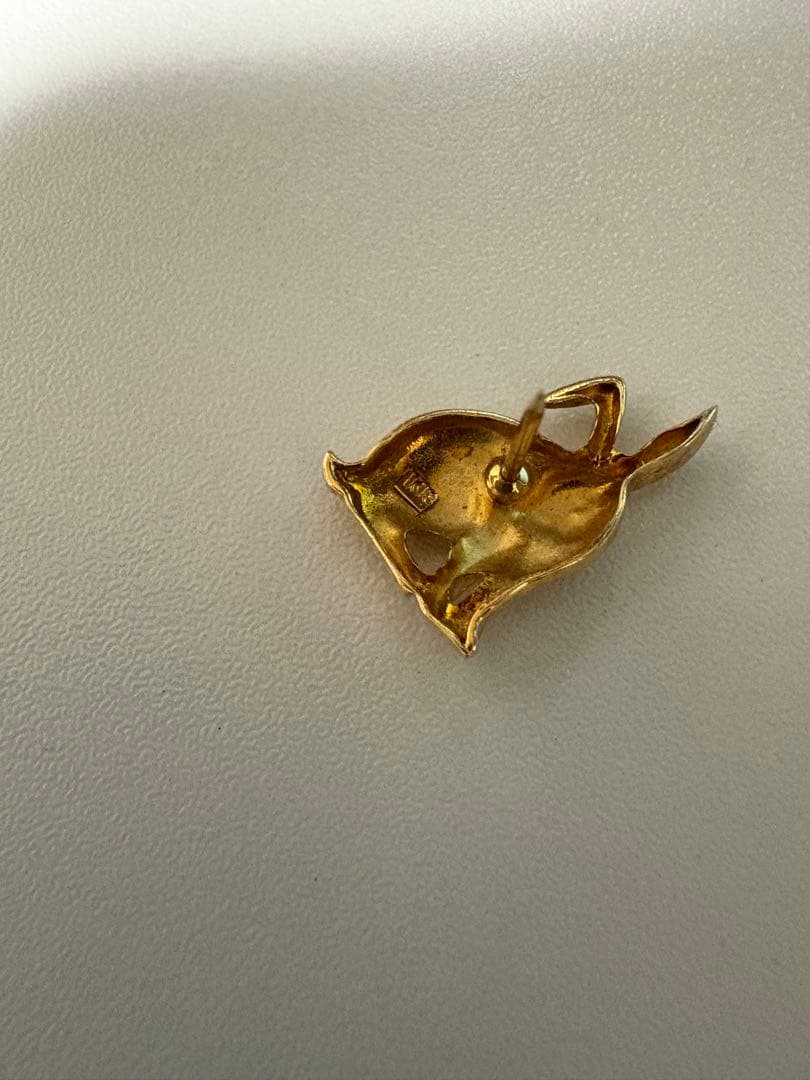 うさぎ　k18 ピン