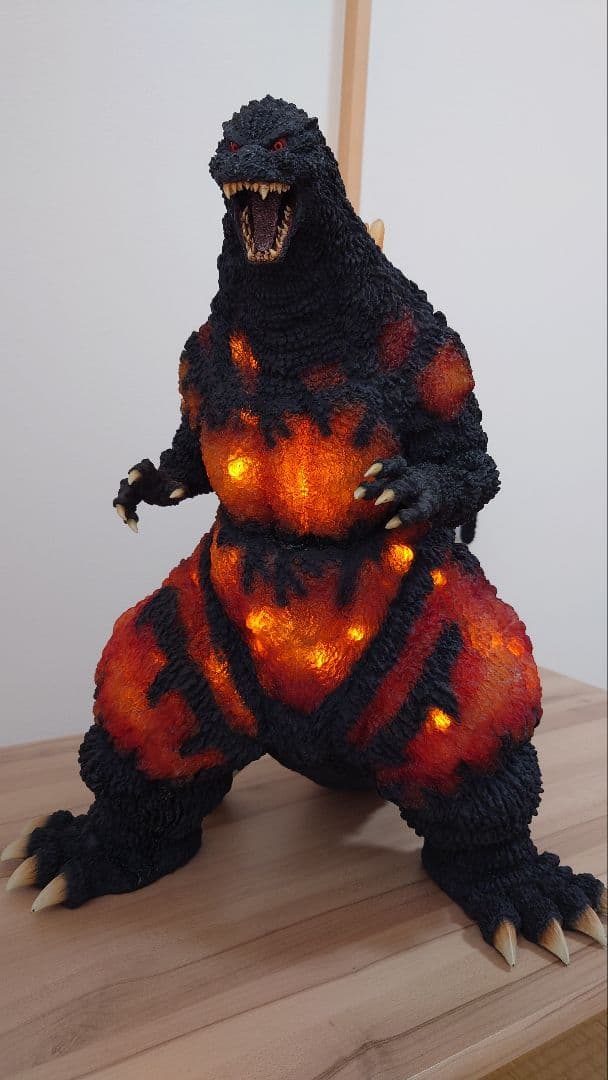 【発光改造品】ギガンティックシリーズ　ゴジラ1995