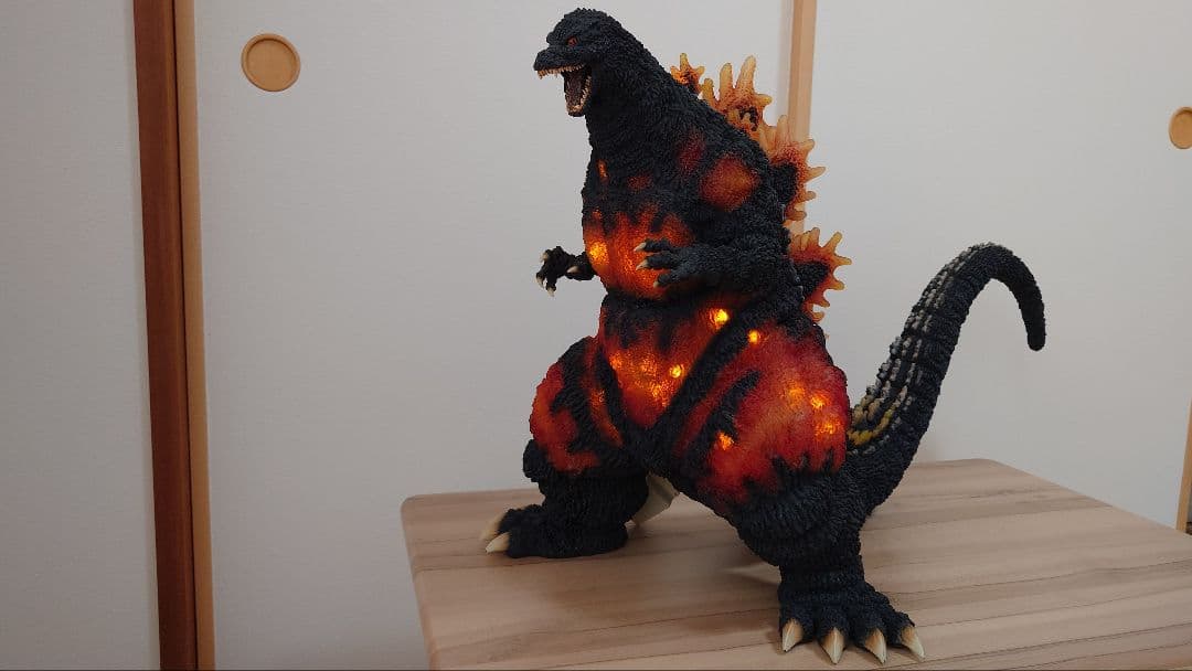 【発光改造品】ギガンティックシリーズ　ゴジラ1995