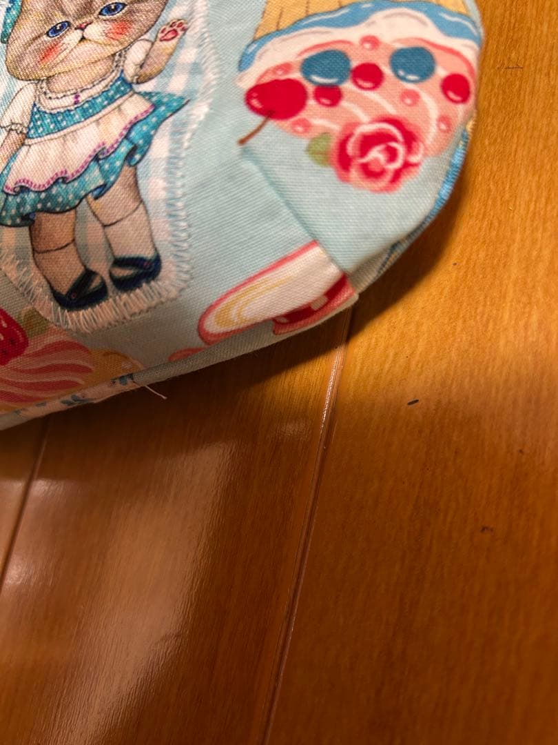 ハンドメイド　コヤンイサムチョン　ダーツ入りポーチ