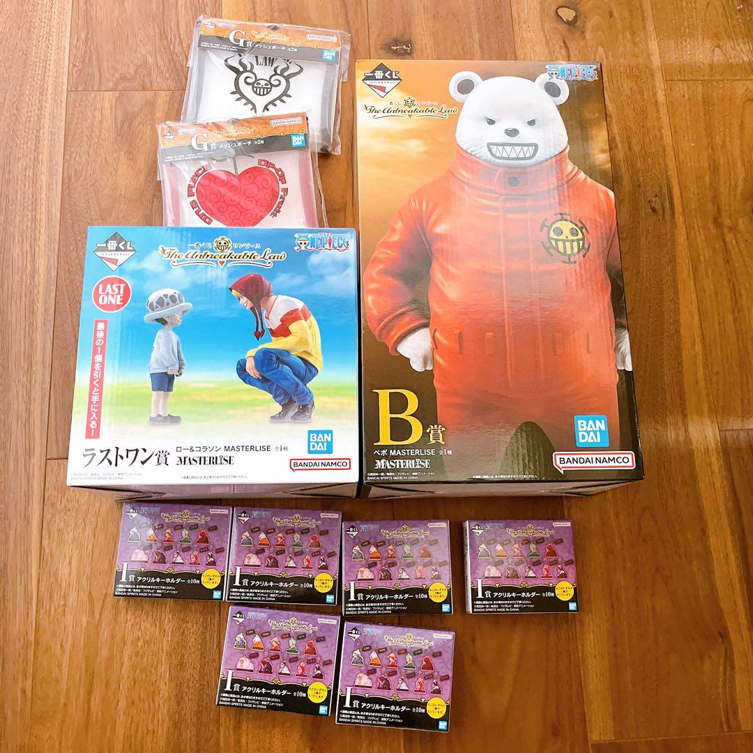 ワンピースThe Unbreakable Law ラストワン賞、B賞 おまけ付き