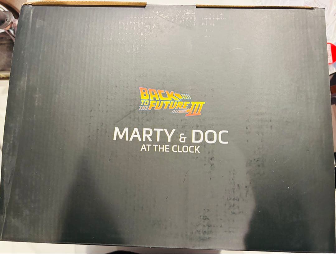 【希少】アイアンスタジオ バックトゥザフューチャー フィギュア 時計台