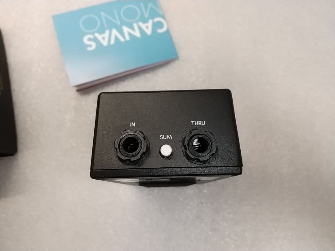 WALRUS AUDIO CANVAS MONO バランス信号へ変換