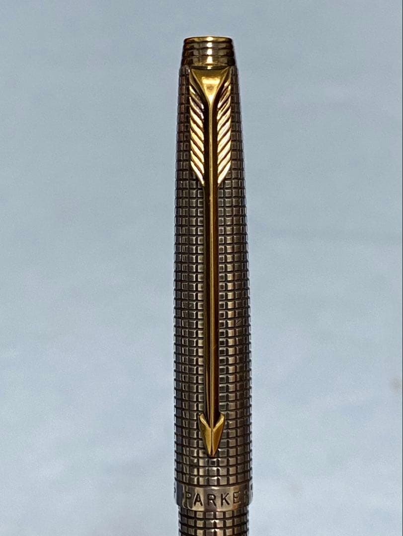 パーカー　ボールペン　スターリングシルバー