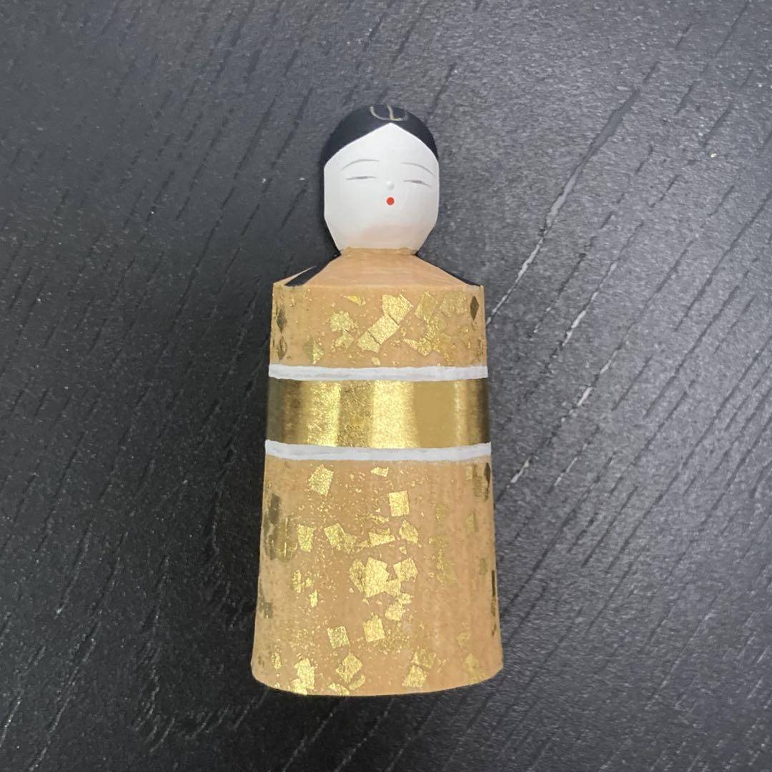 一刀彫 南雲 雛人形 ミニ雛人形 春 台座付き　ひな祭り 置物 インテリア