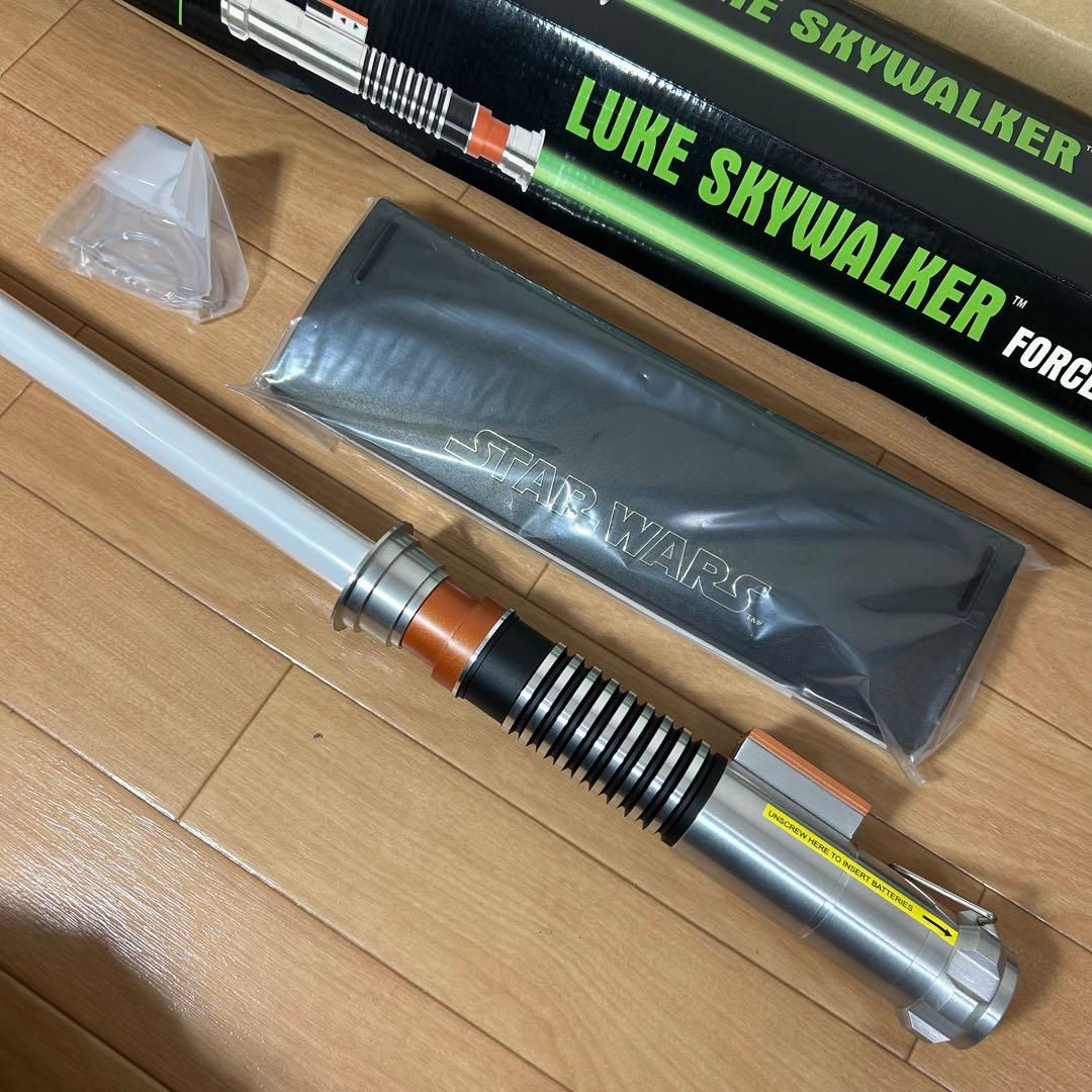 ほぼ未使用 マスターレプリカ FXライトセーバー　ルーク・スカイウォーカー