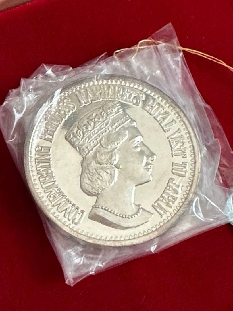 希少☆1969年 英王室マーガレット王女来日記念 純銀メダル 35g 美品