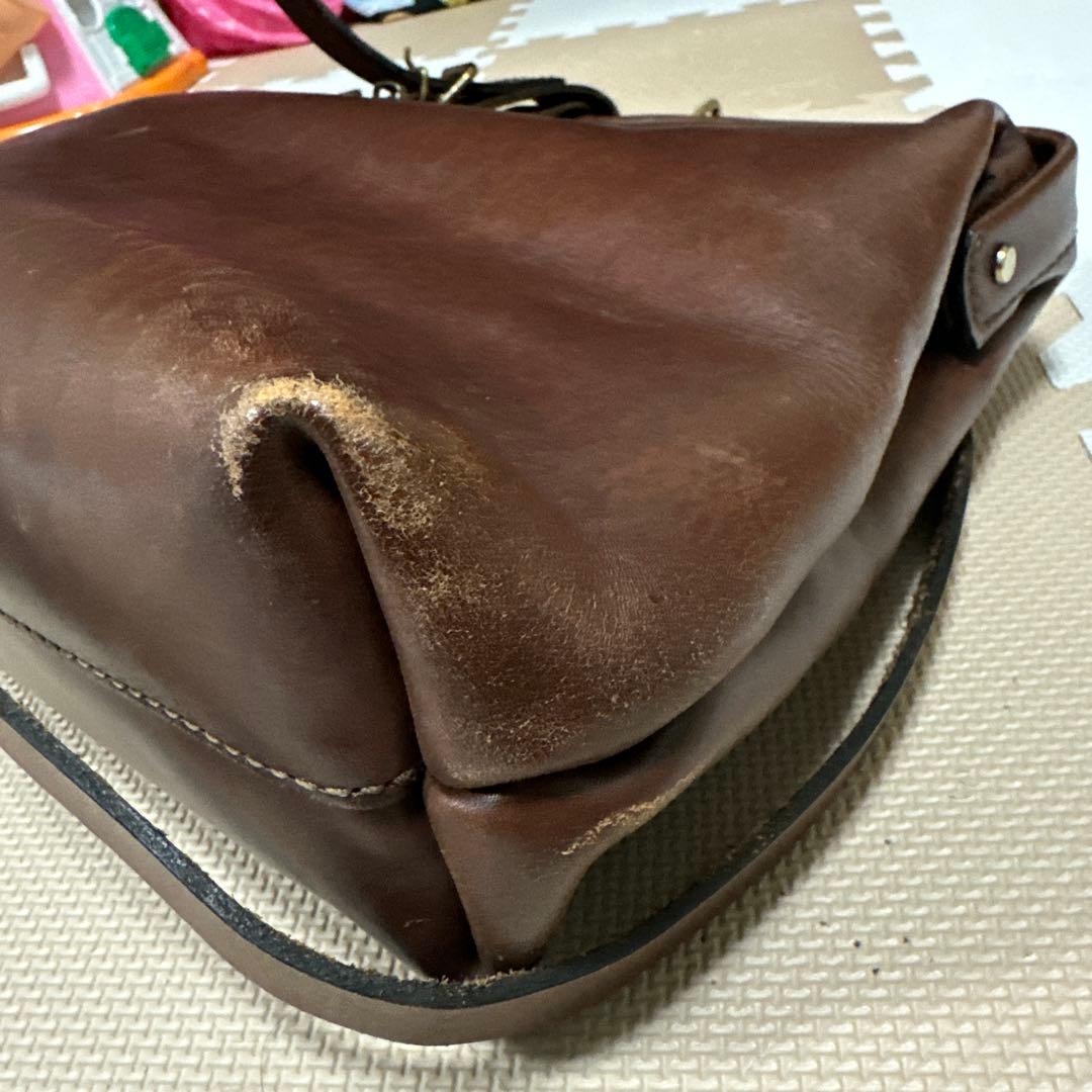 リ*ン様 【値下げ中】herz ヘルツ ダレスバッグ