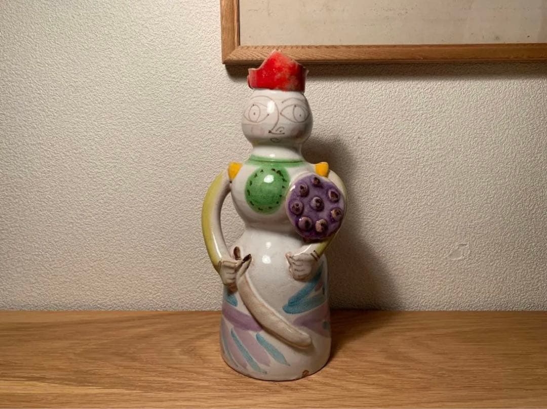 ジョヴァンニ デシーモネ フラワーベース 花器 ピカソ シチリア イタリア製