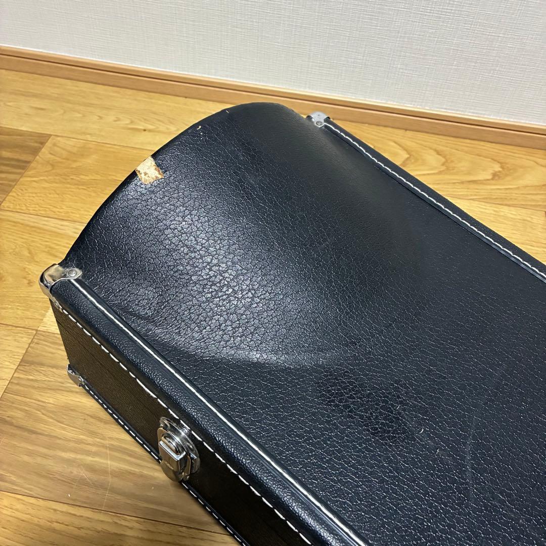 内装美品❣️アルトトロンボーン ハードケース ブラック 高級感あり しっかり保護