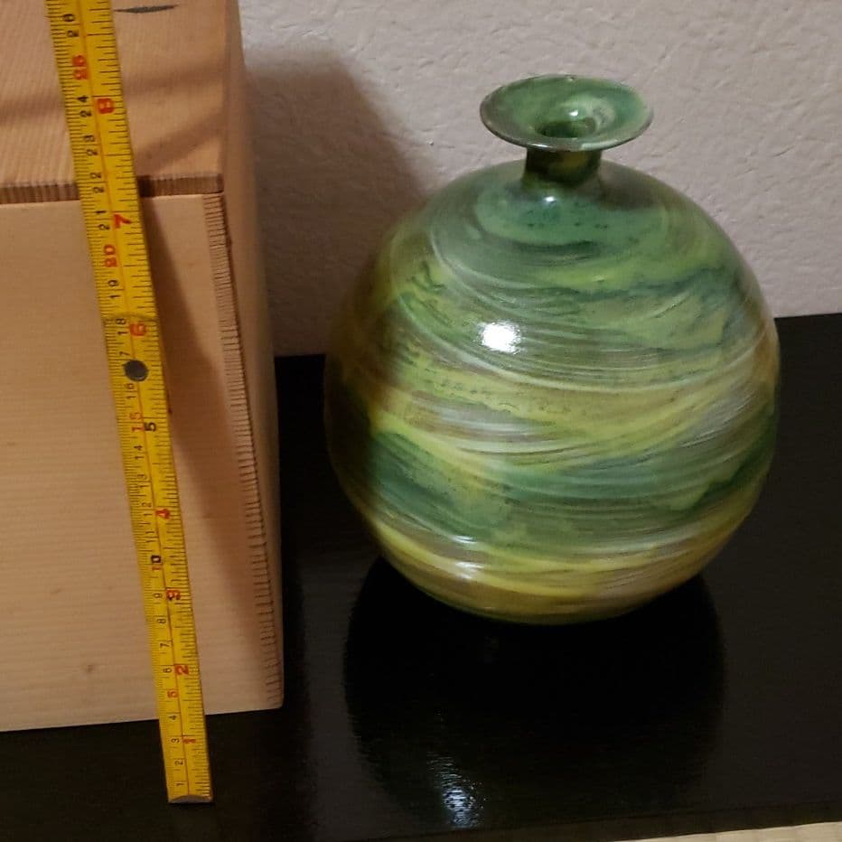 彩壺　常滑　加藤嘉明造