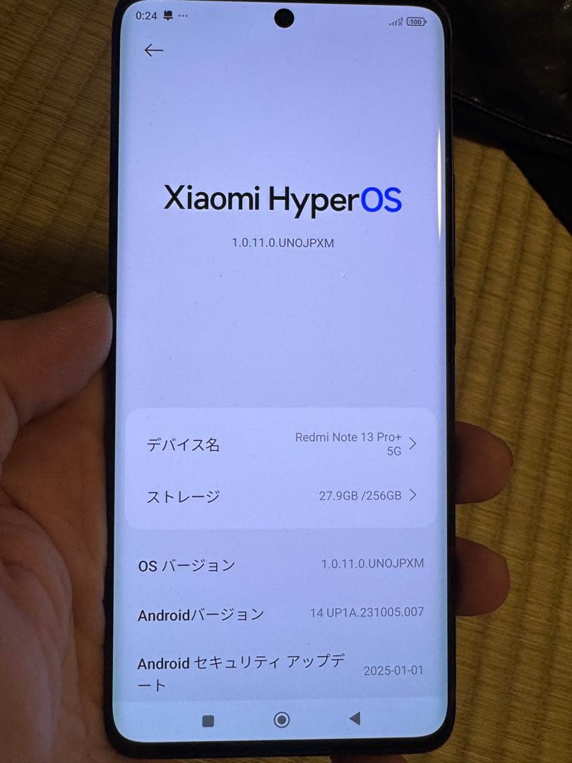 スマートフォン本体 Redmi note 13 pro+ 5g
