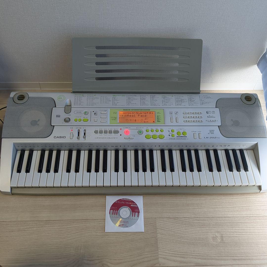 CASIO LK-202tv 電子キーボード
