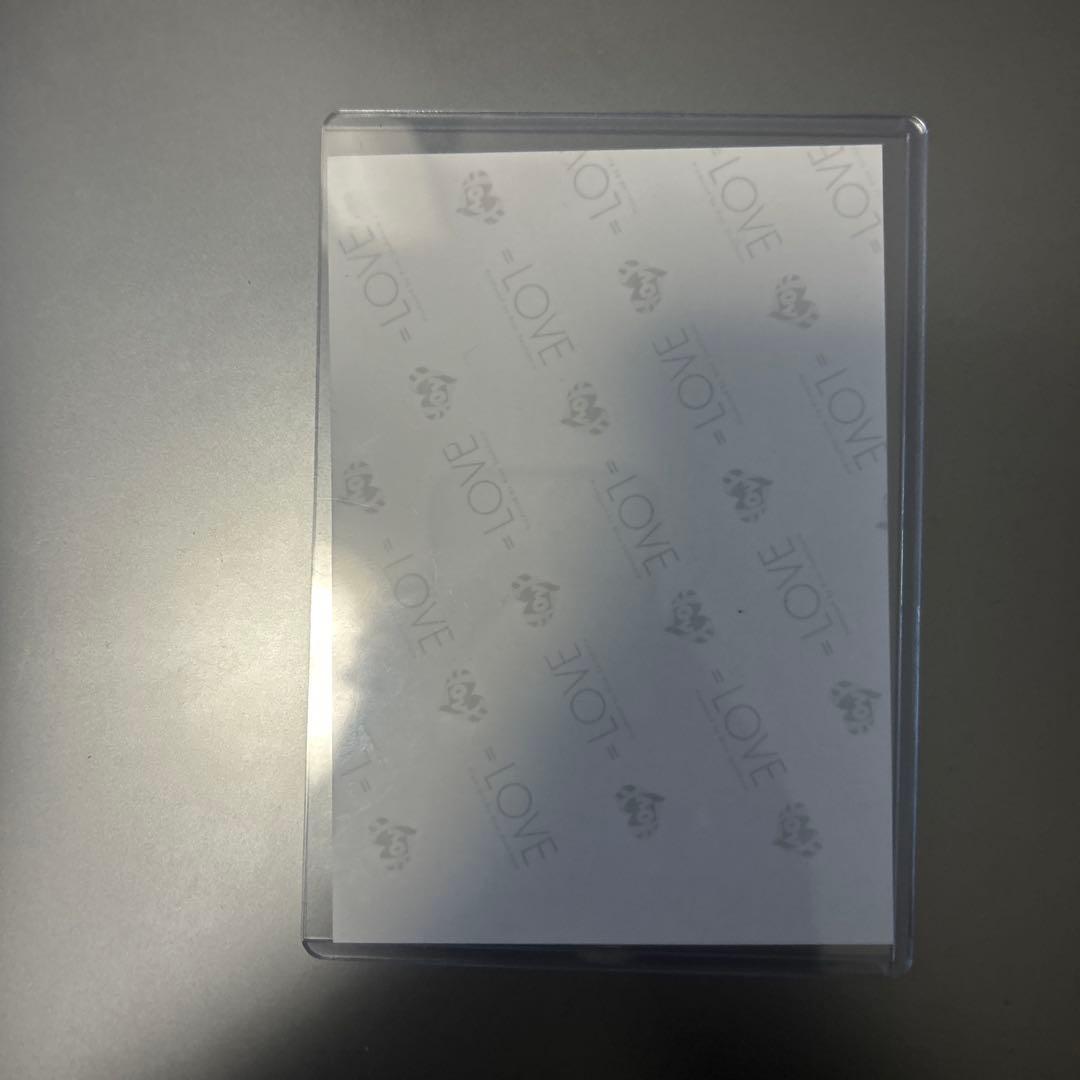 音嶋莉沙 木漏れ日 直筆