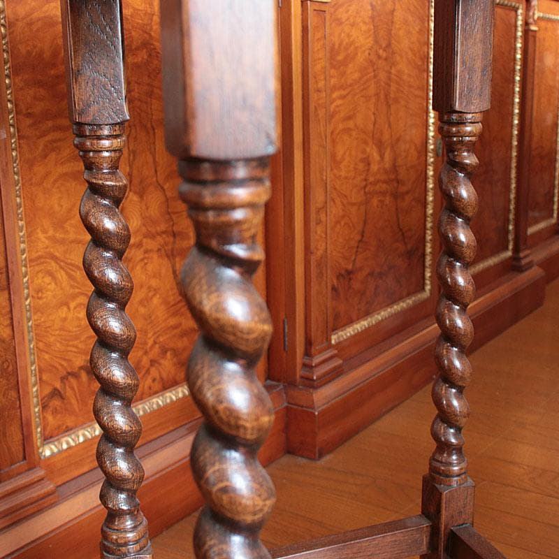 丸型サイドテーブル Φ52cm 木製 花台 ツイストレッグ 627-021