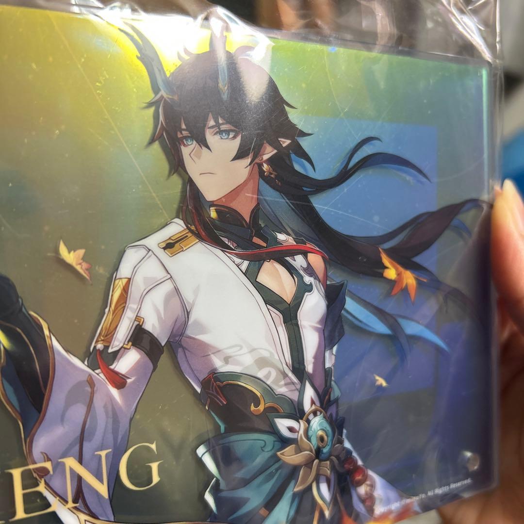 崩壊スターレイル 丹恒・飲月 フィギュア特典 アクリルボード 色紙