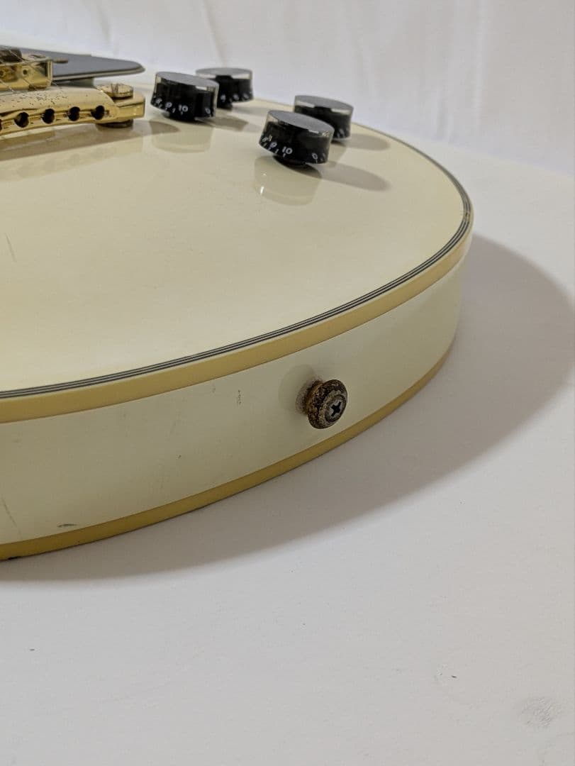 レスポール エレキギター ホワイト Busker's BLC300