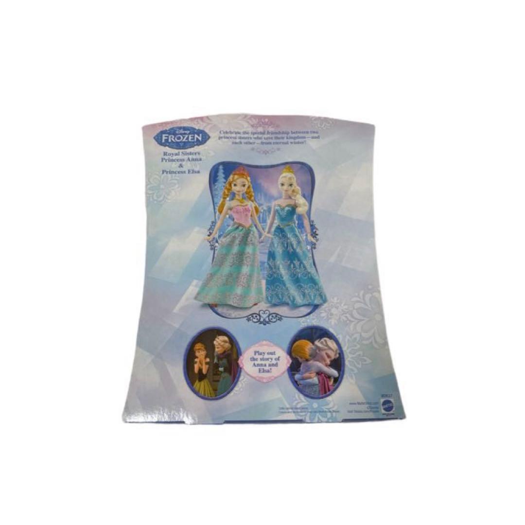 新品未使用　マテル　アナと雪の女王 アナ　エルサ 人形　ロイヤルシスターズ　即日