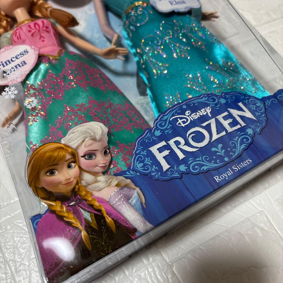 新品未使用　マテル　アナと雪の女王 アナ　エルサ 人形　ロイヤルシスターズ　即日