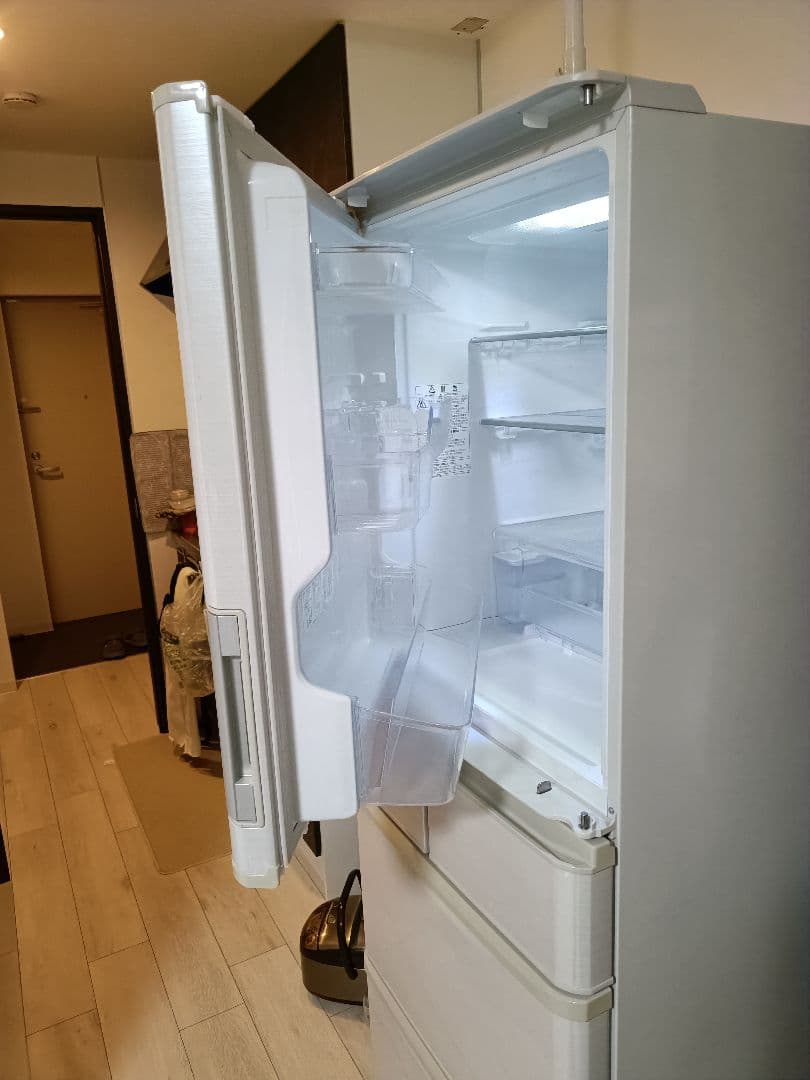 ebsn　SHARP 冷蔵庫 SJ-PW38Y-S 両開き384L 送料別