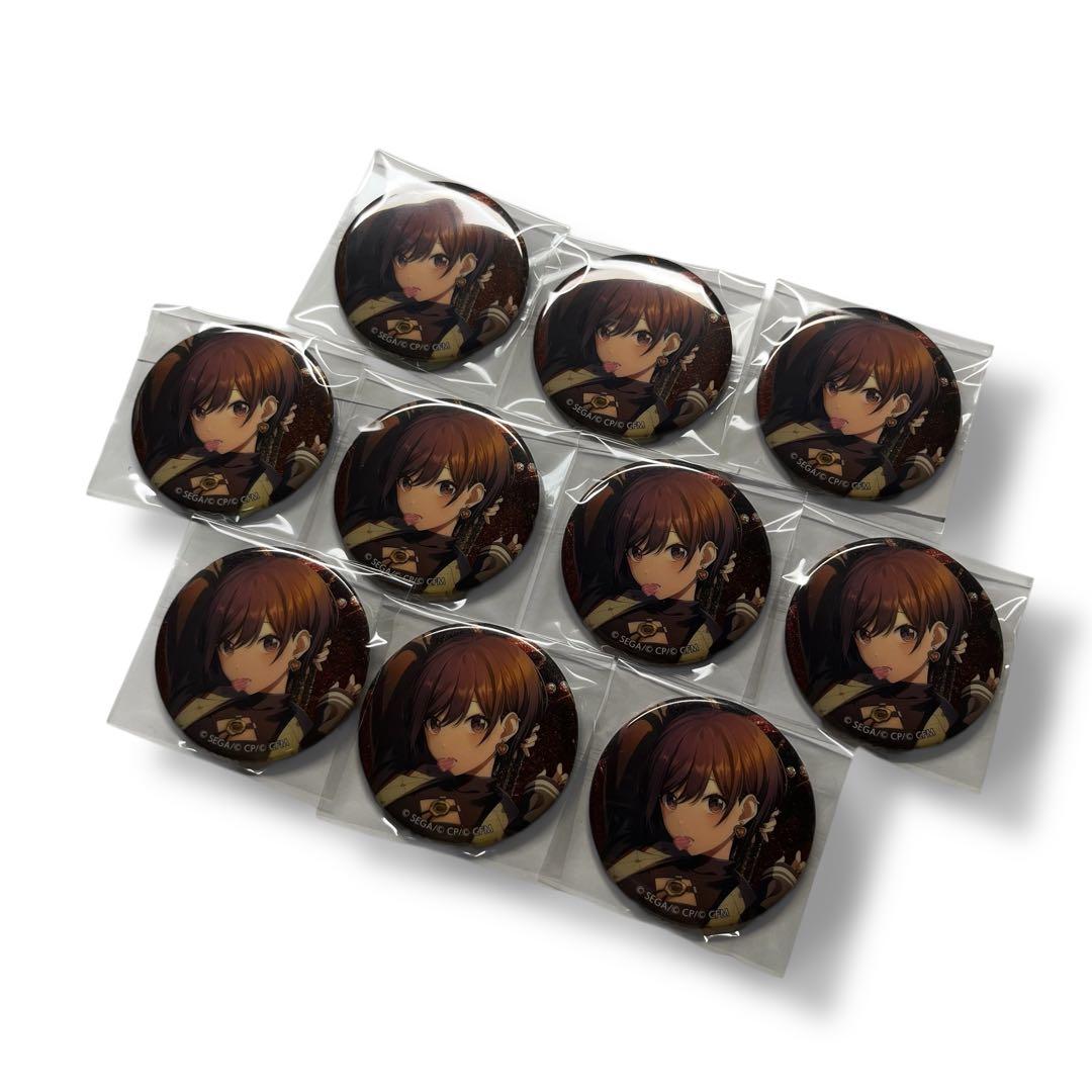 プロセカ プロジェクトセカイ グリッター缶バッジ 40B 東雲絵名 10個セット