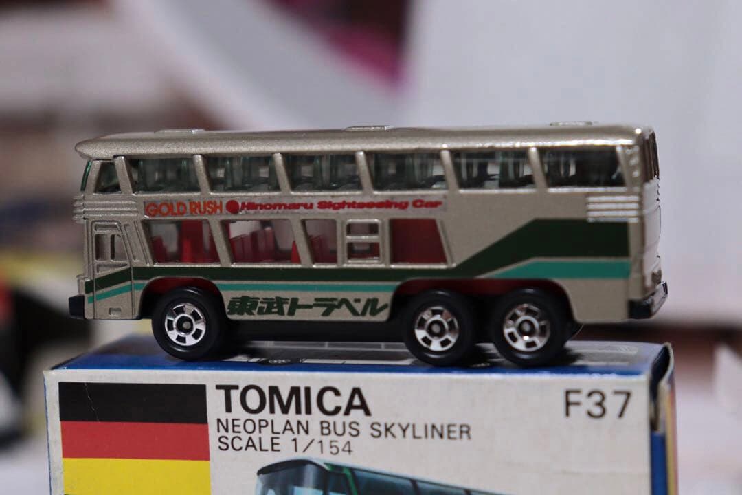 日本製　トミカ　外国車シリーズ　ネオプランバス　スカイライナー　F37