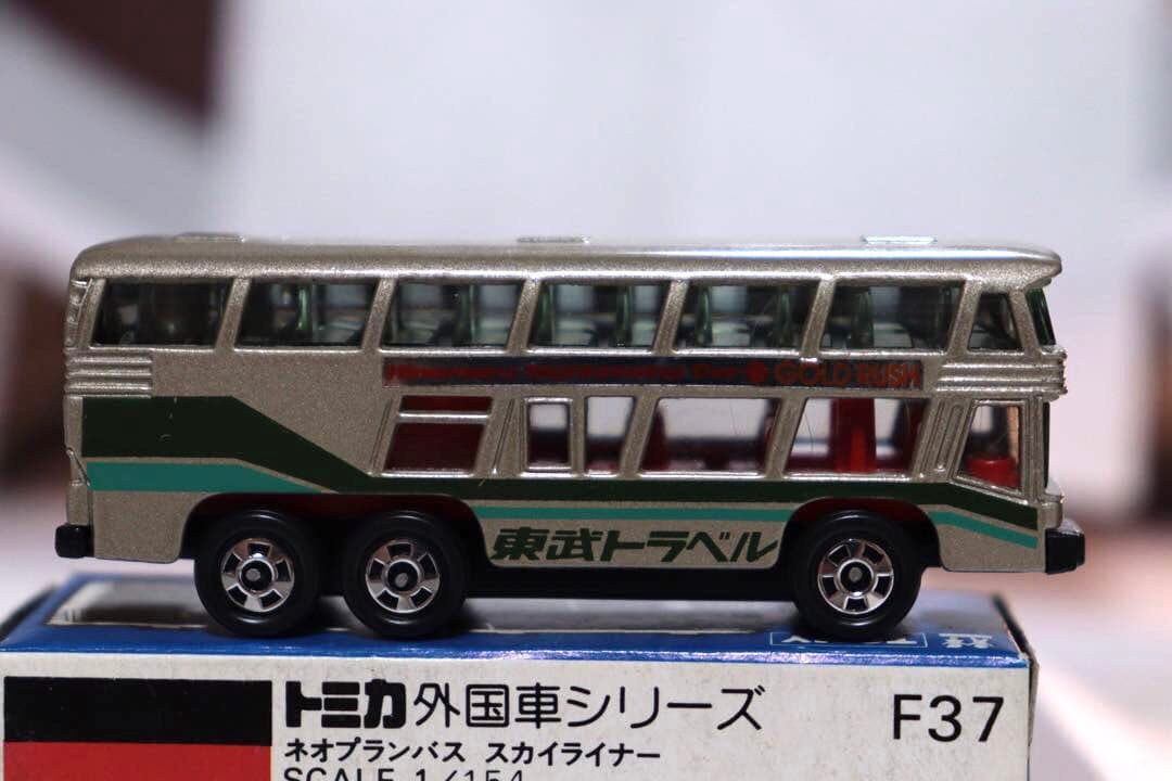 日本製　トミカ　外国車シリーズ　ネオプランバス　スカイライナー　F37