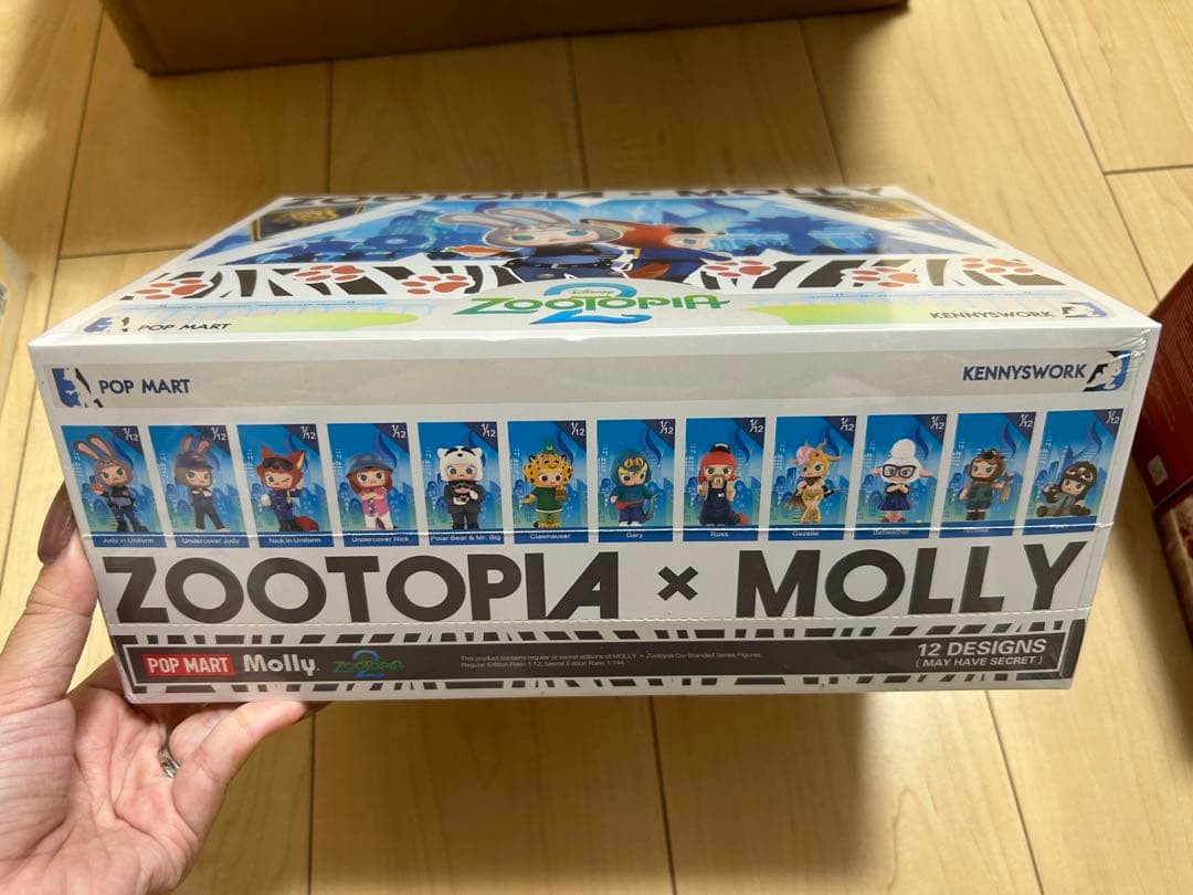 POPMART MOLLY×ズートピア2 コラボフィギュア アソートボックス