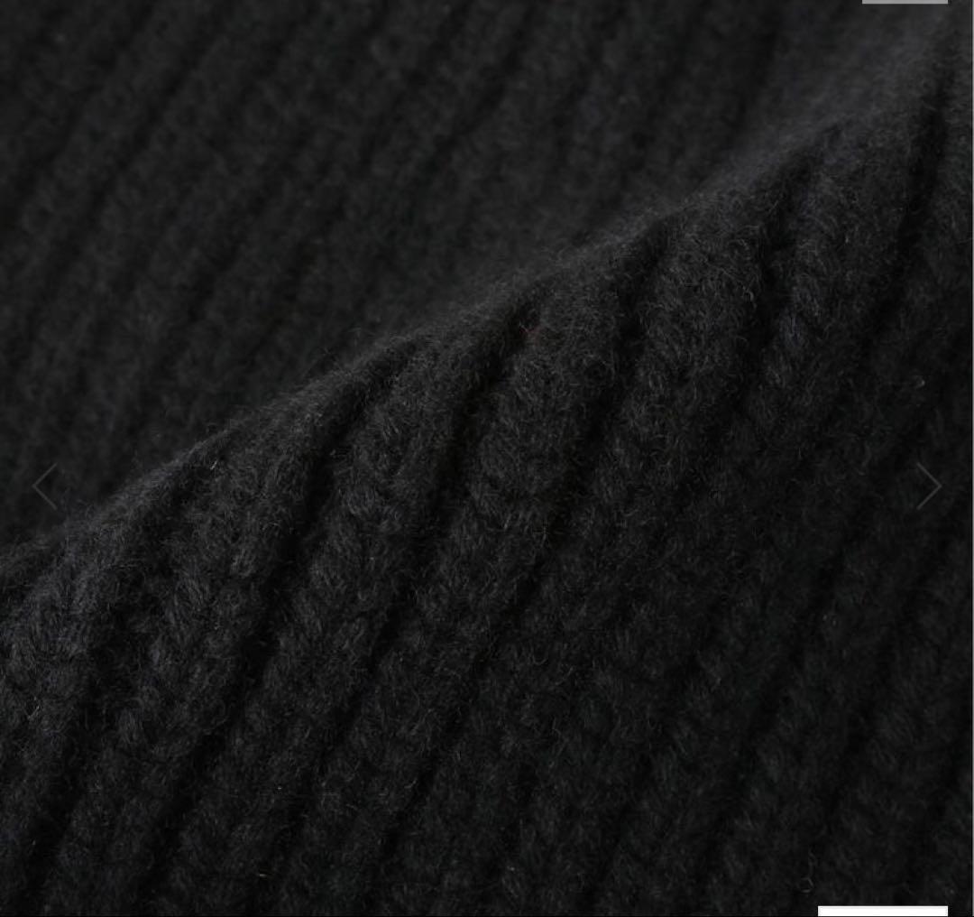 【新品タグ付】ドゥーズィエムクラス 24AW CAPRI ニットキャップ 黒