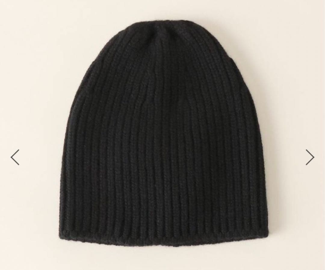 【新品タグ付】ドゥーズィエムクラス 24AW CAPRI ニットキャップ 黒