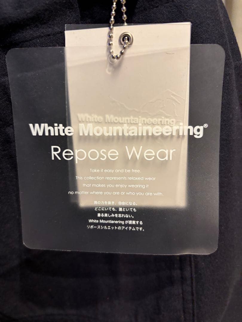 ホワイトマウンテニアリング フランネルワイドパンツ