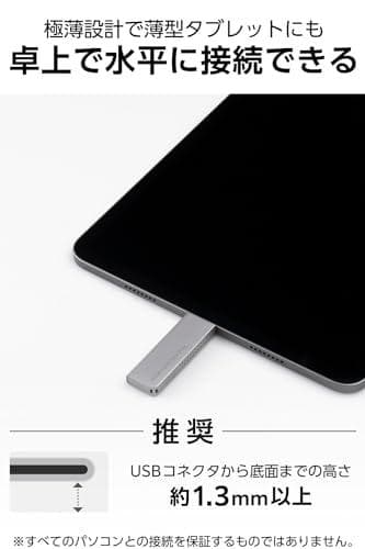 ロジテック SSD 外付け 1TB USB3.2 (Gen2) USB Typm