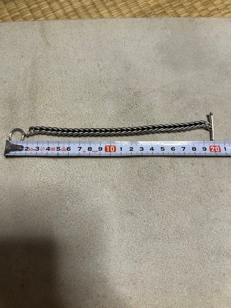 インディアンジュエリー　スティーブアルビソ　ダブルマネーチェーンブレスレット