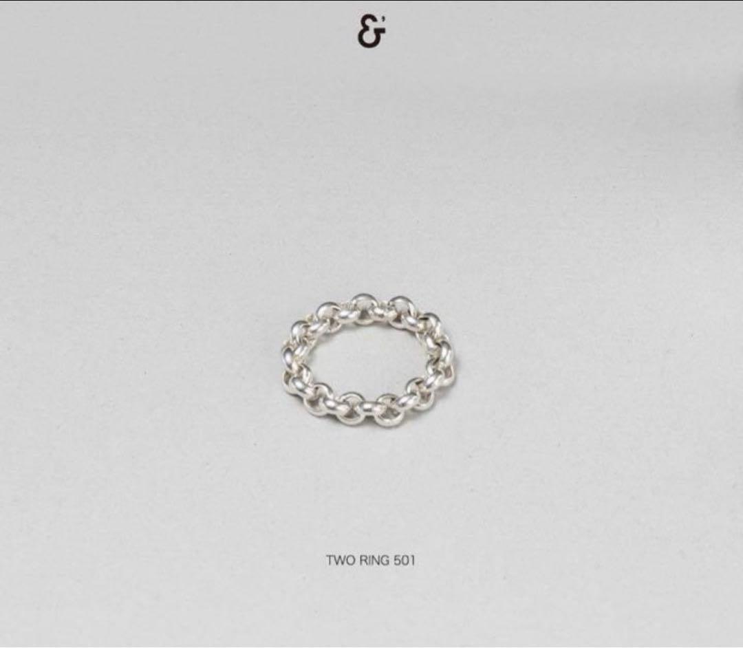 アクセサリー h'eres TWO RING 501
